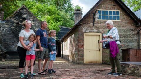 Family fun day out at Amberley Museum in West Sussex