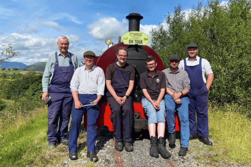 1918 Bagnall Locomotive ‘Peter’ Goes on Tour to Threlkeld Gala!